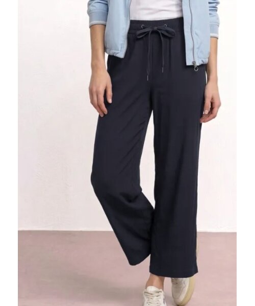 StreetOne Street One Emee Wide Leg High Waist