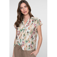 Geisha Blouse Aqua Sand