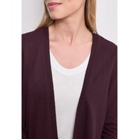 Street One Nette Summer Knit Vest Rustic Rouge