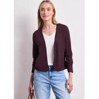 Street One Nette Summer Knit Vest Rustic Rouge