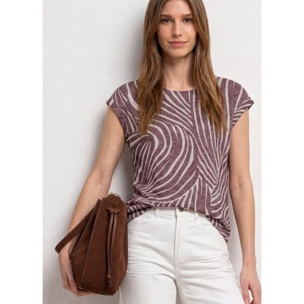 Street One Printed Burn Dessin Shirt 
