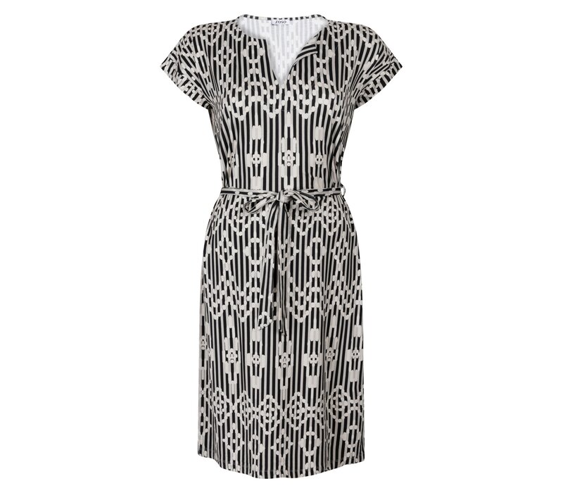 Zoso Dress Black Sand