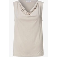 Street One Silk Look Waterfall Top Clay Sand