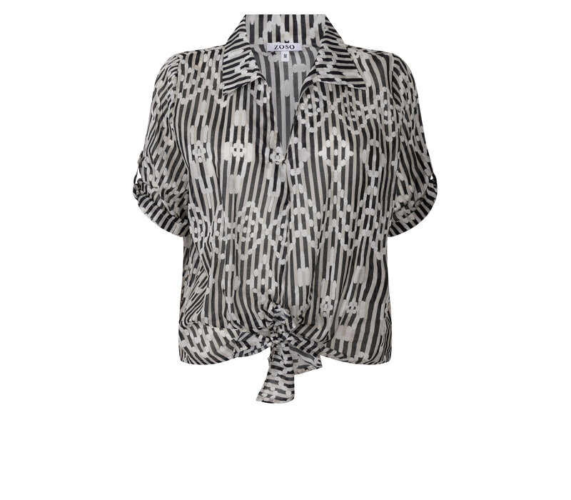 Zoso Blouse Black Sand