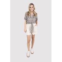 Zoso Blouse Black Sand