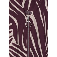 Street One Sleeveless Zip Dress Rustic Rouge