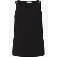 Street One Top with Shoulder Detail Black