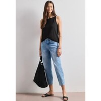 Street One Top with Shoulder Detail Black