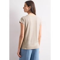 Street One Shirt with Pearl Artwork Clay Sand