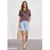 Street One Crista Printed Rustic Rouge