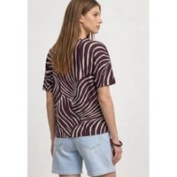 Street One Crista Printed Rustic Rouge