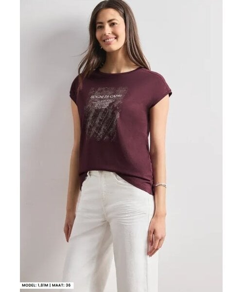 StreetOne Street One Shirt with Pearl Artwork