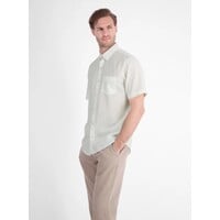 Lerros Overhemd Korte Mouw White