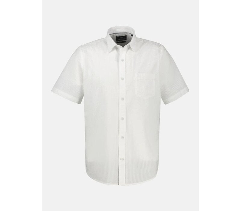 Lerros Overhemd Korte Mouw White