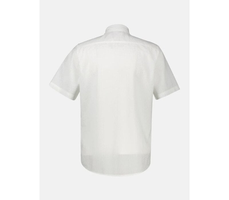 Lerros Overhemd Korte Mouw White