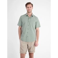 Lerros Overhemd Korte Mouw Bay Green