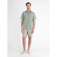 Lerros Overhemd Korte Mouw Bay Green