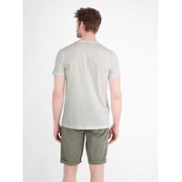 Lerros T-Shirt Print Broken White
