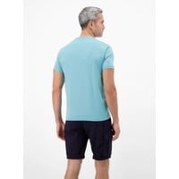 Lerros T-Shirt Print Reef Blue