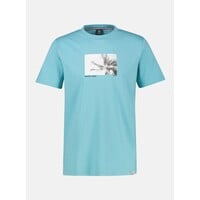 Lerros T-Shirt Print Reef Blue