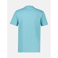 Lerros T-Shirt Print Reef Blue