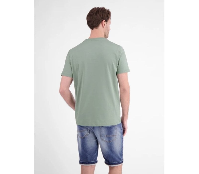 Lerros T-Shirt Print Bay Green