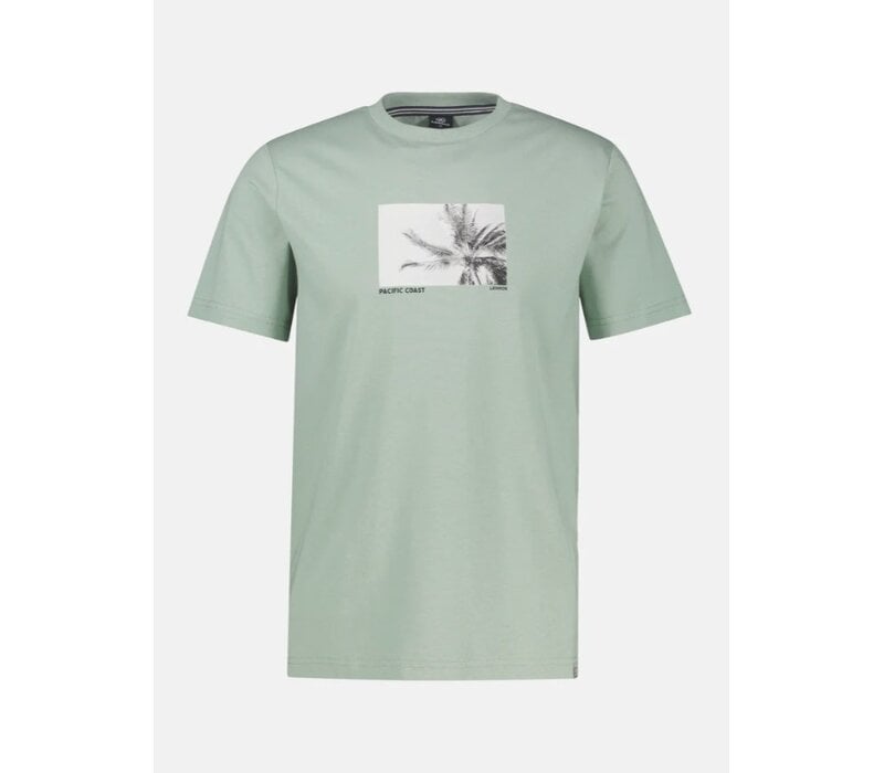 Lerros T-Shirt Print Bay Green