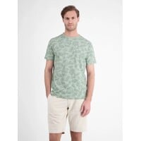 Lerros T-Shirt Serafino Bay Green