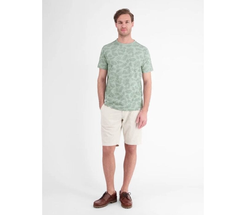 Lerros T-Shirt Serafino Bay Green