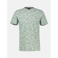 Lerros T-Shirt Serafino Bay Green
