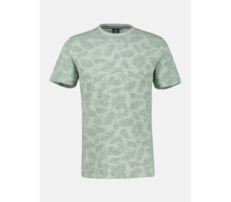 Lerros T-Shirt Serafino Bay Green
