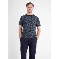 Lerros T-Shirt Serafino Classic Navy