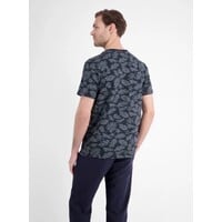 Lerros T-Shirt Serafino Classic Navy