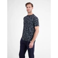 Lerros T-Shirt Serafino Classic Navy