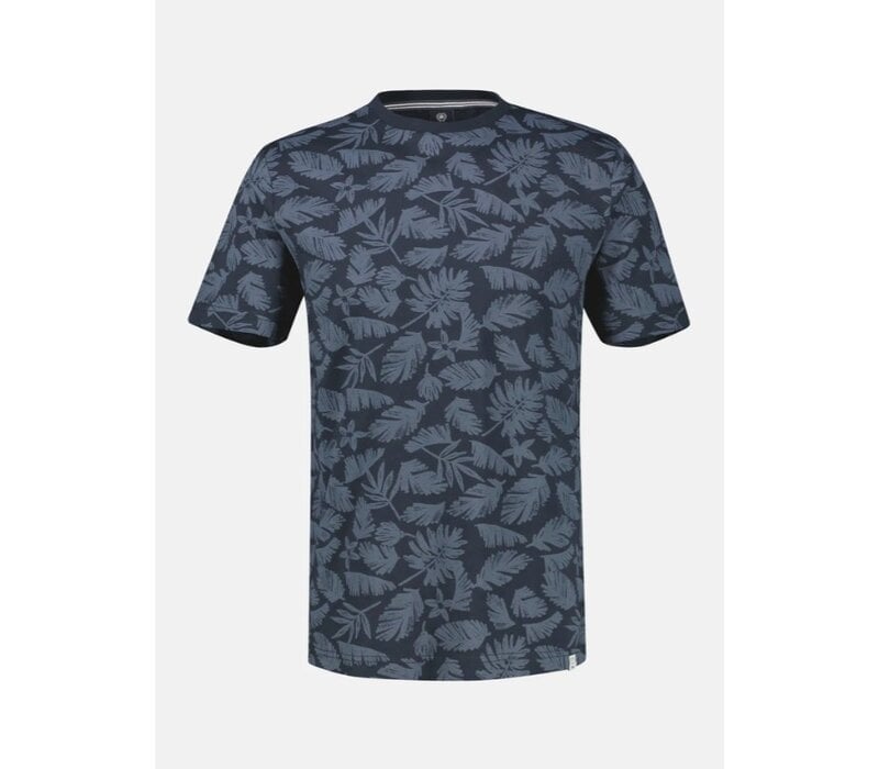 Lerros T-Shirt Serafino Classic Navy