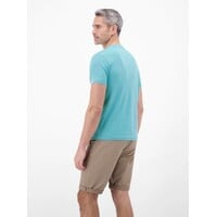 Lerros T-Shirt Chest Print Reef Blue