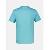 Lerros T-Shirt Chest Print Reef Blue