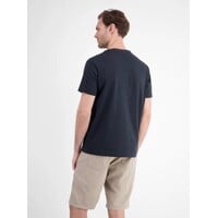Lerros T-Shirt Chest Print Classic Navy