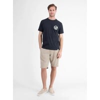 Lerros T-Shirt Chest Print Classic Navy
