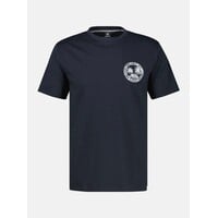 Lerros T-Shirt Chest Print Classic Navy