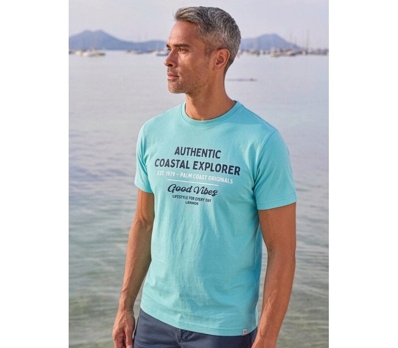 Lerros T-Shirt Reef Blue