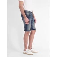 Lerros Jog Denim Bermuda Mid Blue Used Wash