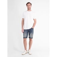 Lerros Jog Denim Bermuda Mid Blue Used Wash