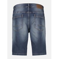 Lerros Jog Denim Bermuda Mid Blue Used Wash