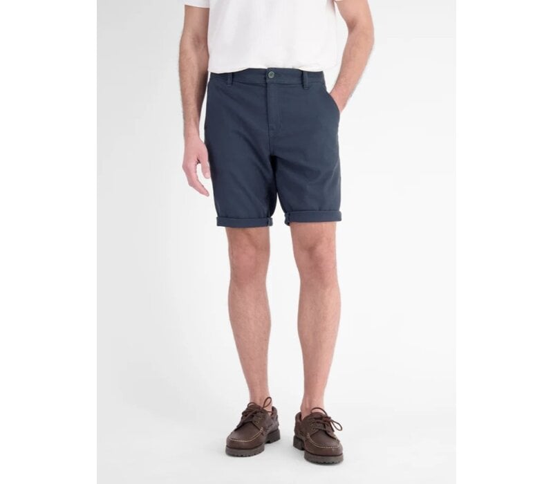 Lerros Short Dobby Weave Storm Blue