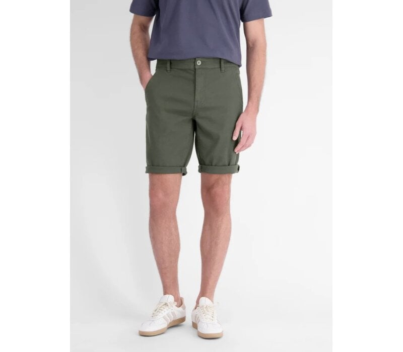 Lerros Short Dobby Weave Nordic Olive