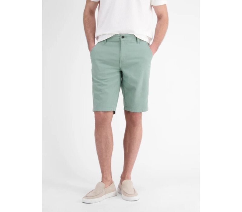 Lerros Short Dobby Weave Bay Green