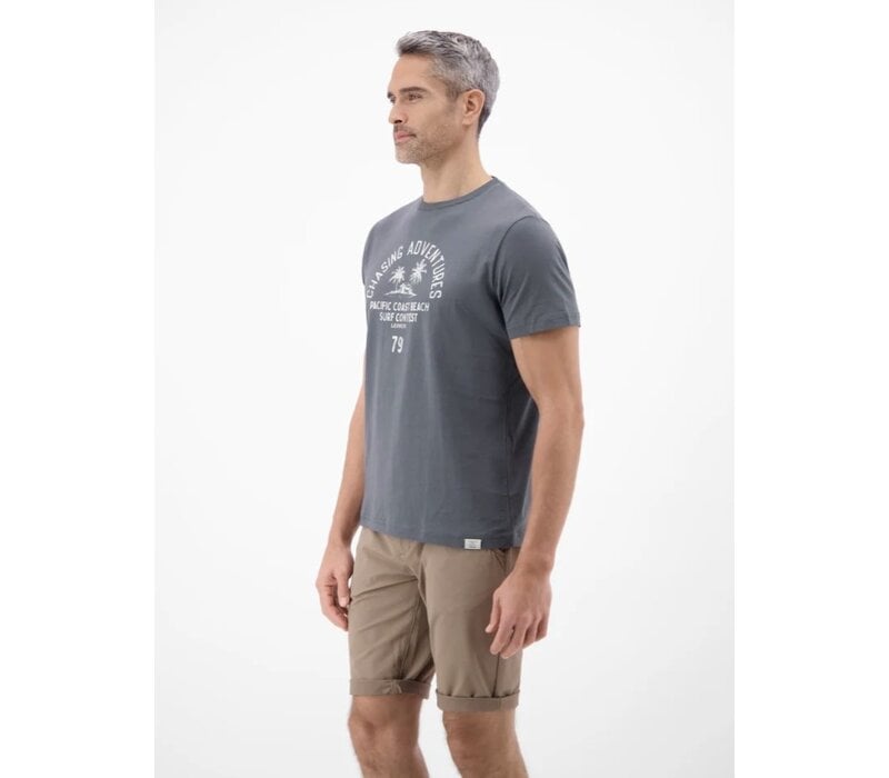 Lerros T-Shirt Lava Grey