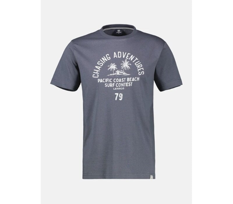 Lerros T-Shirt Lava Grey