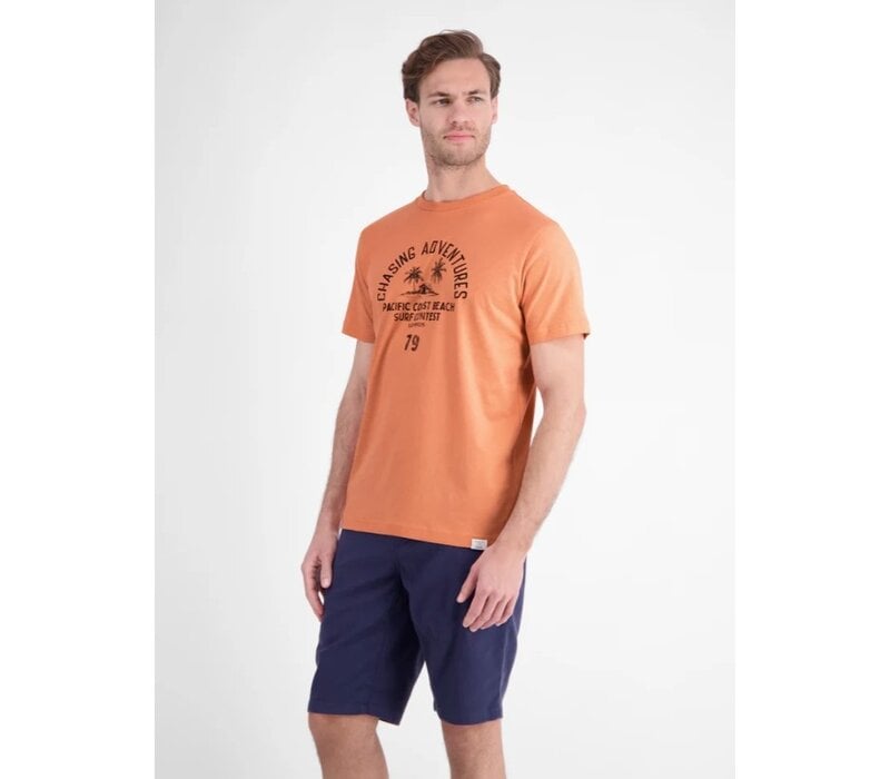 Lerros T-Shirt Pale Papaya